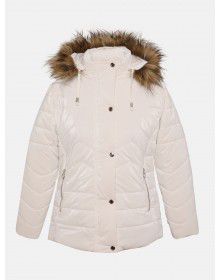 Girls  Quilted jacket Snow-white
